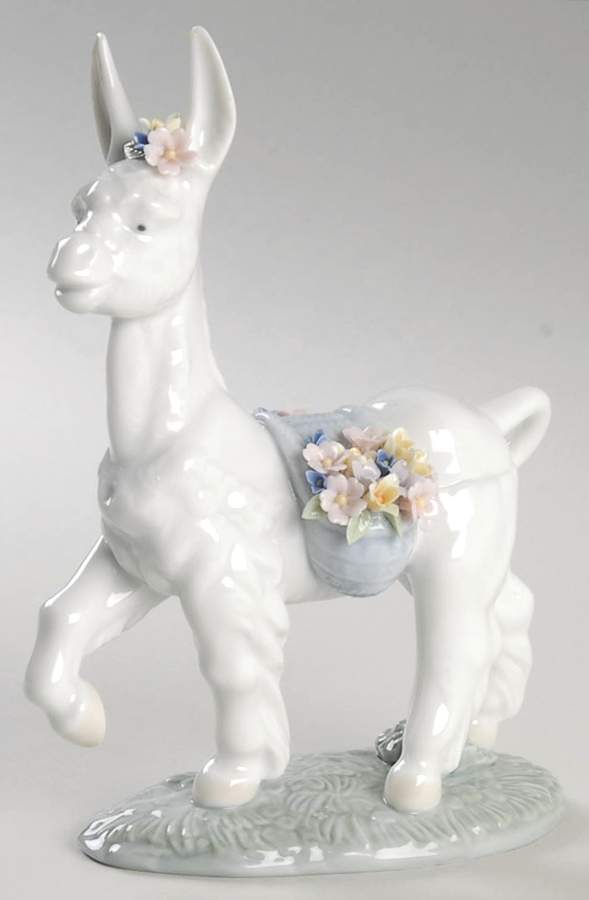 Animals-Domestic Parading Donkey - Boxed by Lladro-1
