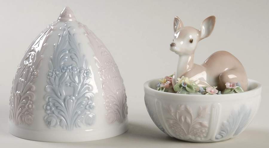 Animals-Domestic Fawn Surprise-Box - Boxed by Lladro-1