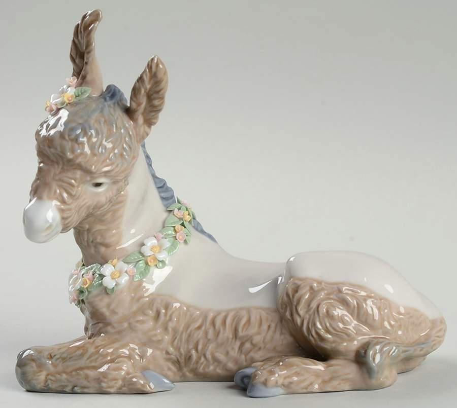 Animals-Domestic Beautiful Burro - Boxed by Lladro-1