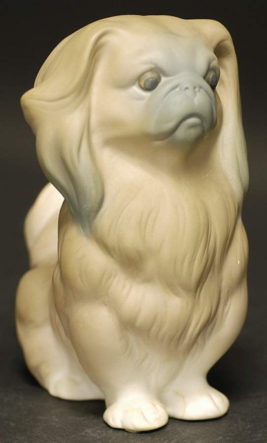 Animals-Domestic Pekinese Sitting - No Box by Lladro-1