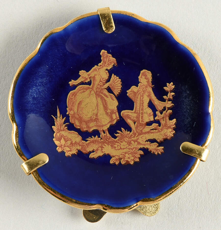 Limoges Castel Figurines Plate - Proposal - No Box by Limoges Castel-1
