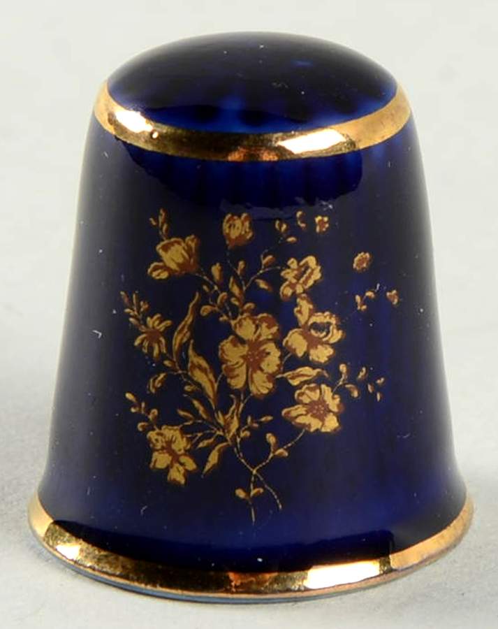 Limoges Castel Figurines Thimble - No Box by Limoges Castel-1