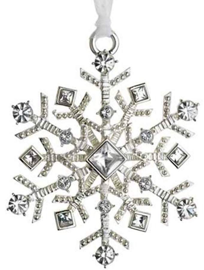 Jeweled Snowflake 2014 Jeweled Snowflake - Boxed by Lunt Silver-1