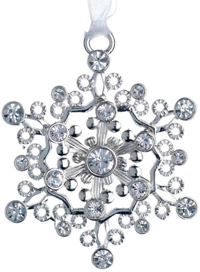 Jeweled Snowflake 2013 Jeweled Snowflake - Boxed by Lunt Silver-1