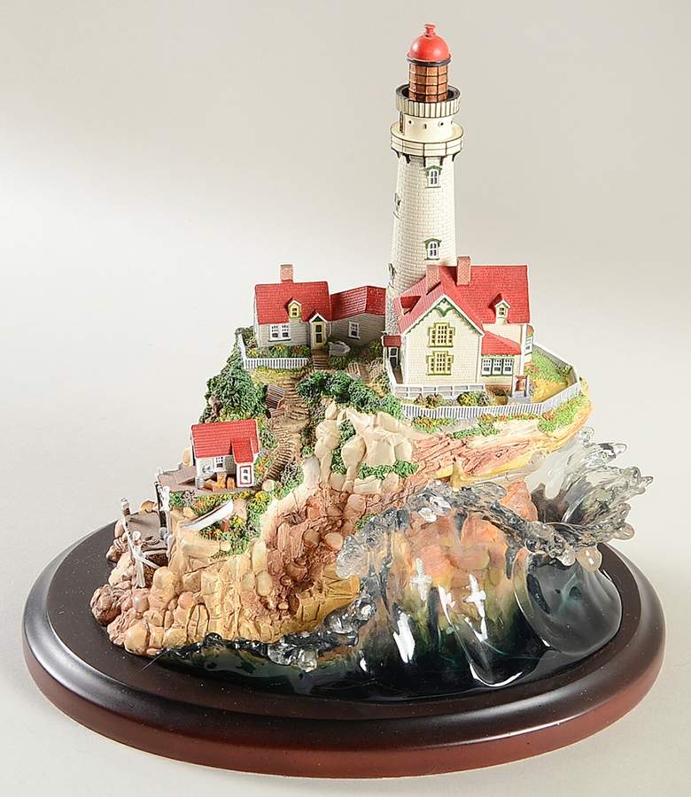 Lighthouse Collection Light At Lands End - With Box by Lenox-1