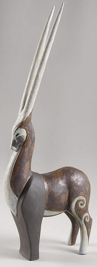 Animals-Wild Oryx - No Box by Lladro-1