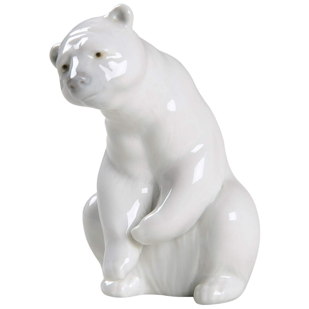 Animals-Wild Resting Polar Bear - No Box by Lladro-1