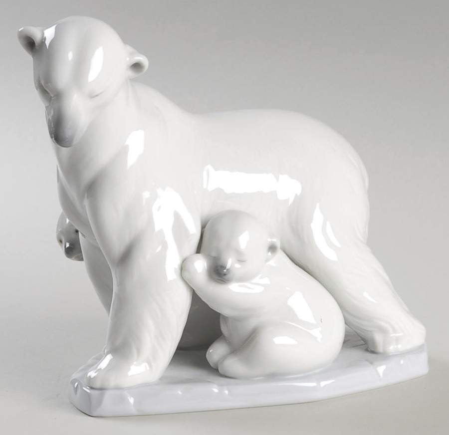 Animals-Wild Arctic Family - Boxed by Lladro-1