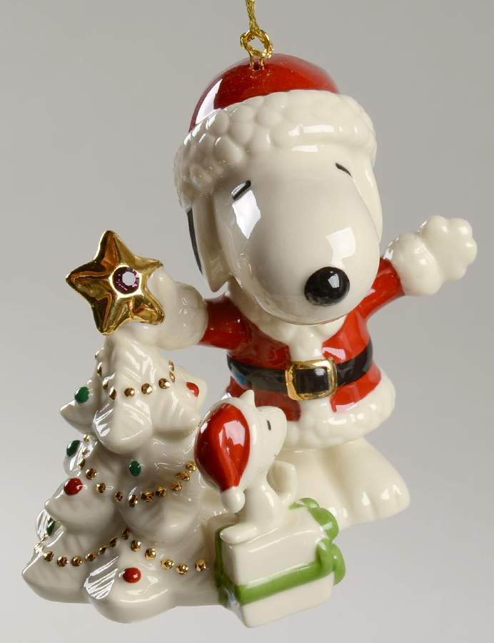 Christmas with Snoopy February - Boxed by Lenox-1