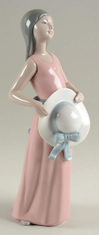 Sun Hat Girls Dreamer - Boxed by Lladro-1