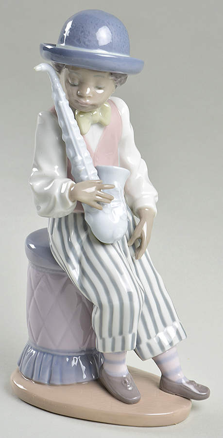 Jazz Band Jazz Sax - No Box by Lladro-1