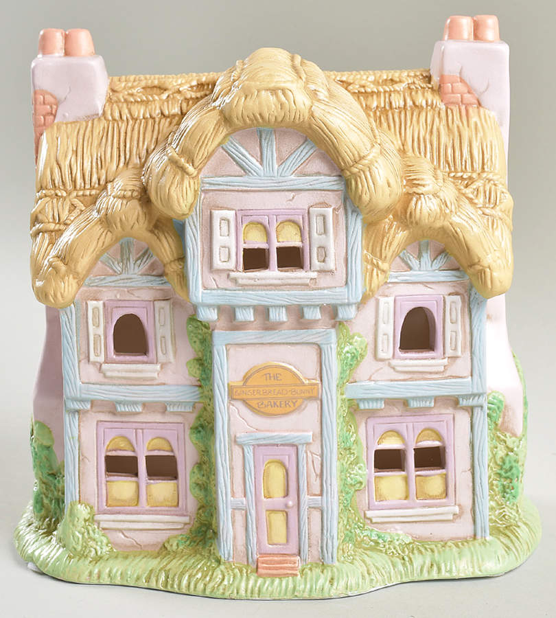 Honey Brook Hollow Gingerbread Bunny Bakery  - Boxed by Lefton-1