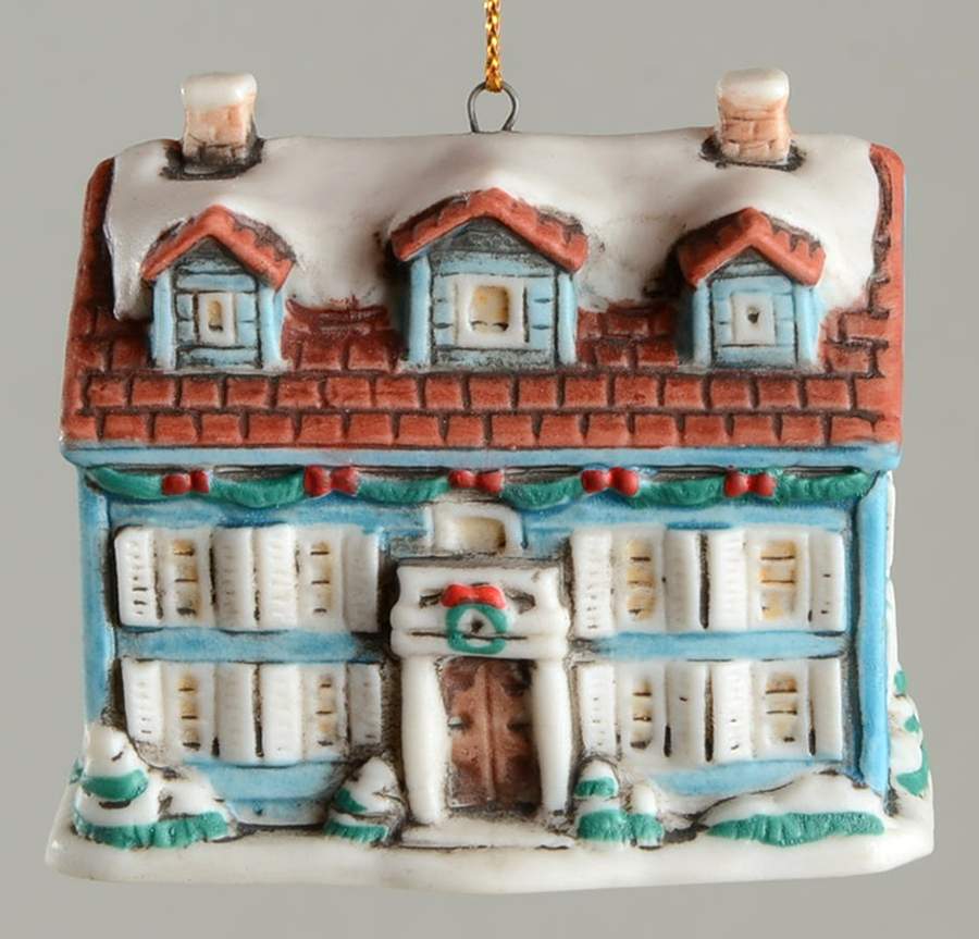 Colonial Village Ornaments Welcome Home - Boxed by Lefton-1