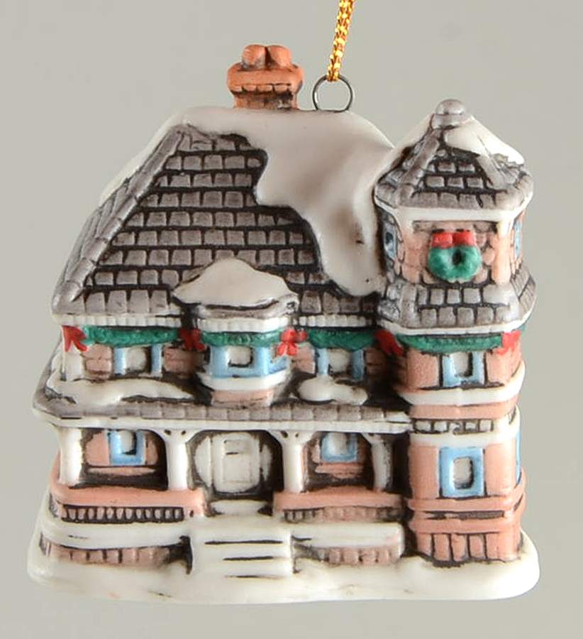 Colonial Village Ornaments Ardmore House - Boxed by Lefton-1