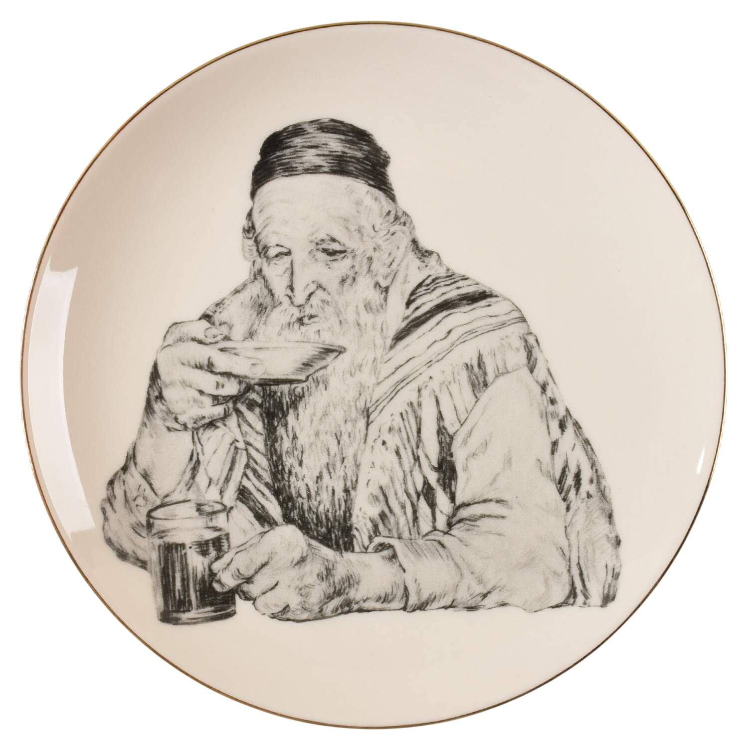 Jewish Faith A Glass Of The Old Tradition - Boxed by Lynell-1
