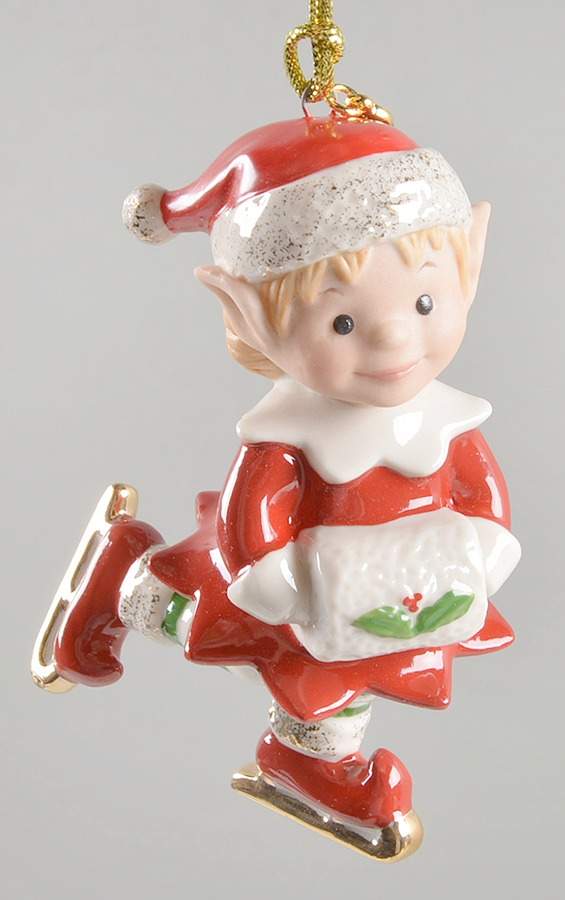 Annual Elf Ornament Emilia The Elf - Boxed by Lenox-1