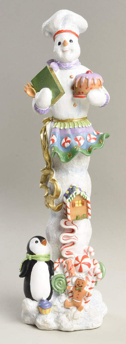 Annual Pencil Snowman Winter Treats Snowman - No Box by Lenox-1