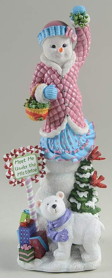 Annual Pencil Snowman Snowy Sweetheart Snowman - Boxed by Lenox-1