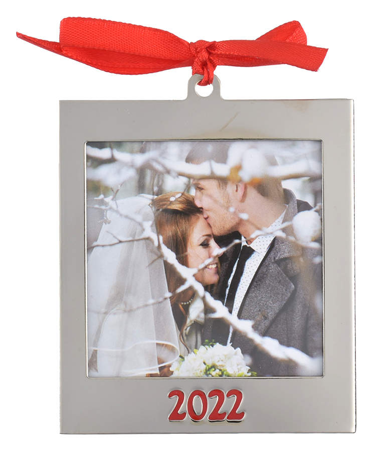 Frame Charm Ornaments 2022 Frame - Boxed by Lenox-1