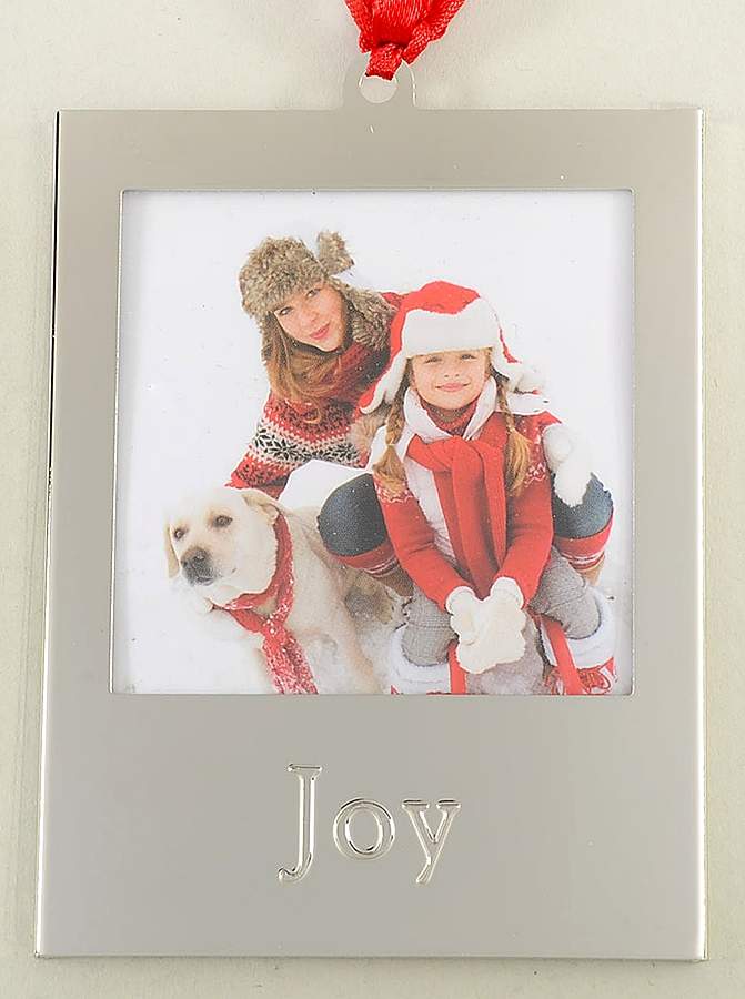 Frame Charm Ornaments Joy Frame - Boxed by Lenox-1