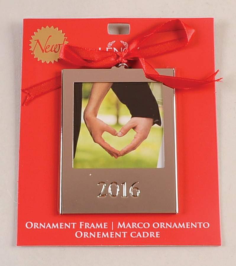 Frame Charm Ornaments 2016 Frame - Boxed by Lenox-1