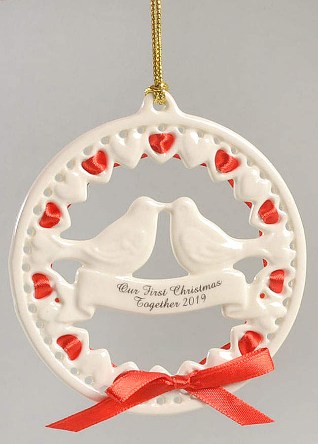 Our First Christmas Together 2019-Doves - Boxed by Lenox-1
