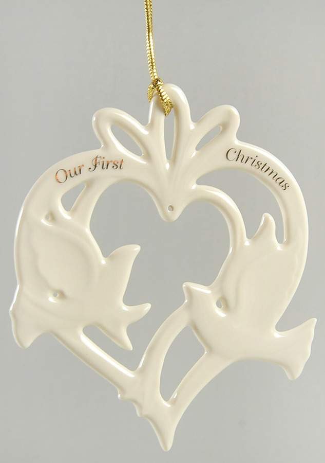 Our First Christmas Together Our First Christmas Doves - With Box by Lenox-1