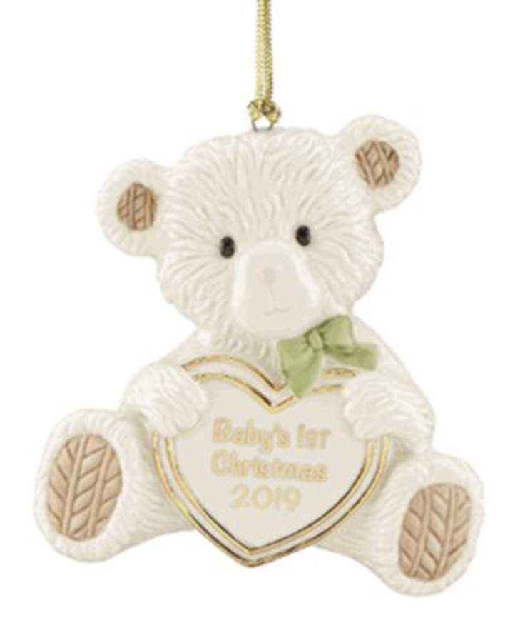 Baby's First Christmas-Toys 2019 - Teddy Bear - Boxed by Lenox-1