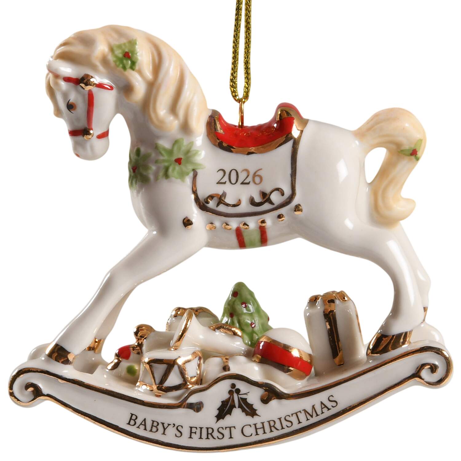 Baby's First Christmas-Toys 2026-Rocking Horse - Boxed by Lenox-1