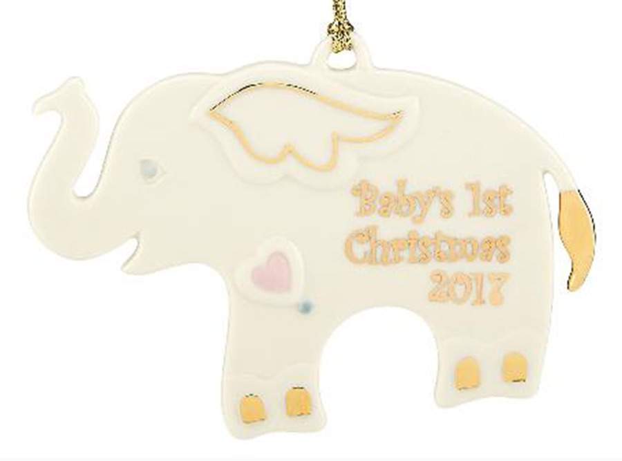 Baby's First Christmas-Toys 2017-Elephant - Boxed by Lenox-1