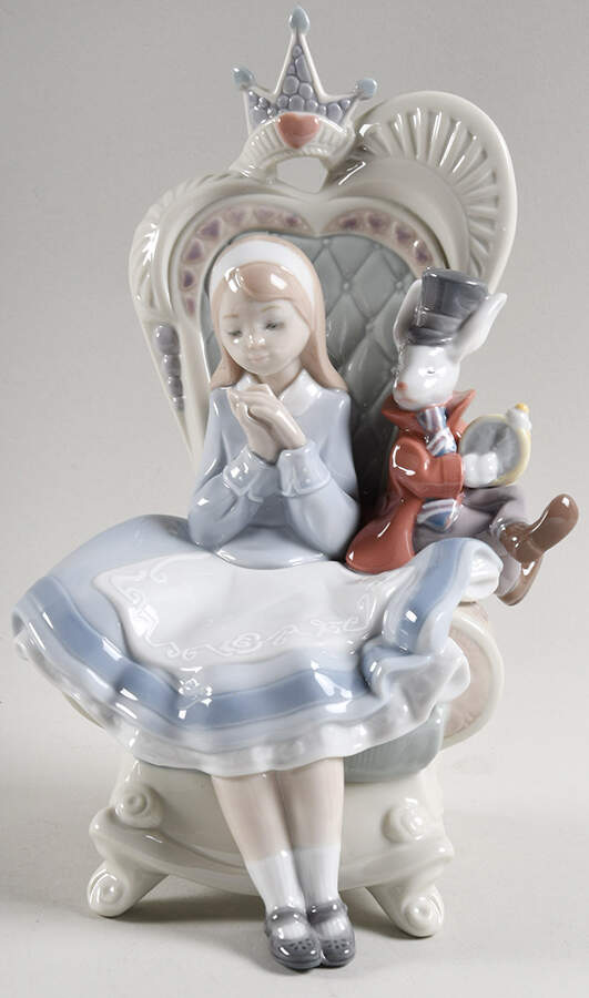 Classic Children's Tales Alice In Wonderland - Boxed by Lladro-1