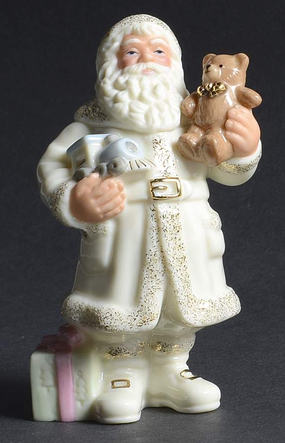 Treasured Santa Collection Santa's Christmas Treasures - Boxed by Lenox-1