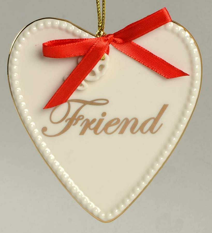 Expressions From the Heart Friend Ornament - With Box by Lenox-1