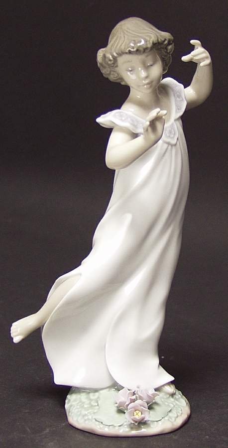 Allegory of the Flowers Violets-Time Of Innocence - Boxed by Lladro-1