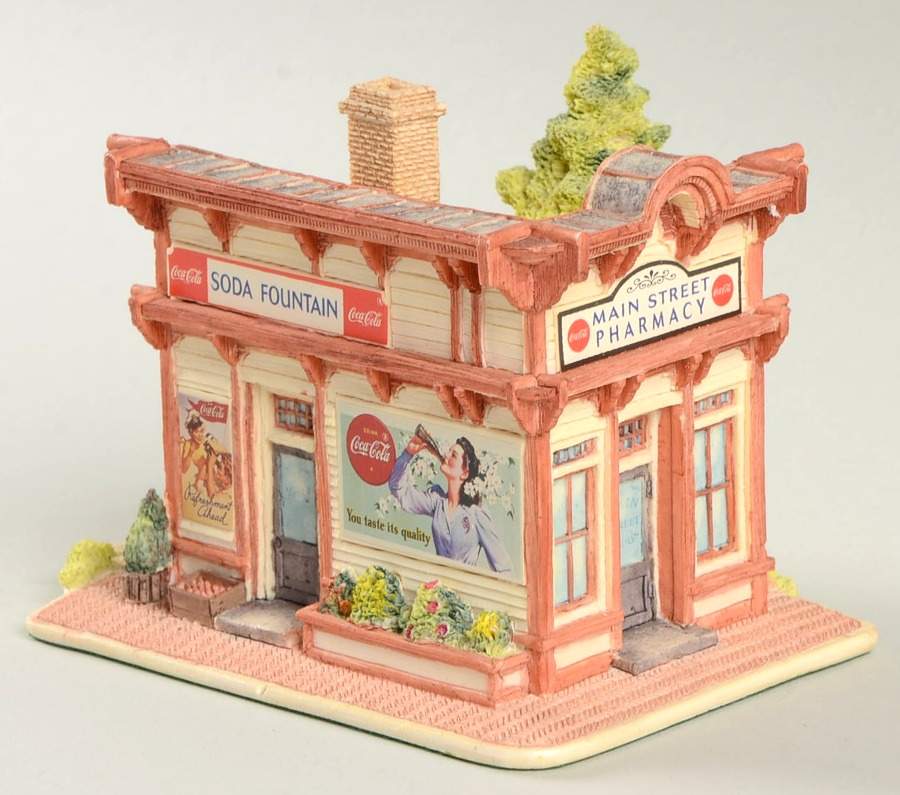 Coca-Cola Country A Cherry Coke-Just The Prescription - Boxed by Lilliput Lane-1