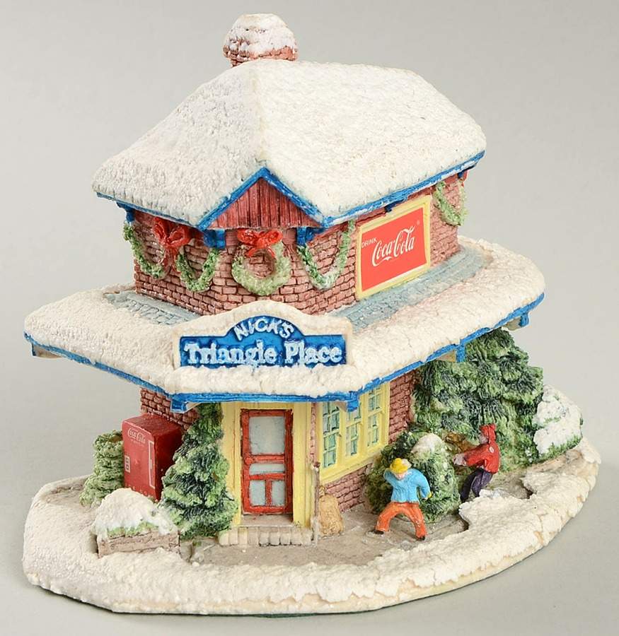 Coca-Cola Country Oh, By Gosh, By Golly - Boxed by Lilliput Lane-1