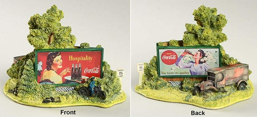 Coca-Cola Country Hazards Of The Road - Boxed by Lilliput Lane-1
