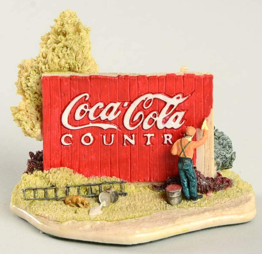 Coca-Cola Country Country Canvas - With Box by Lilliput Lane-1