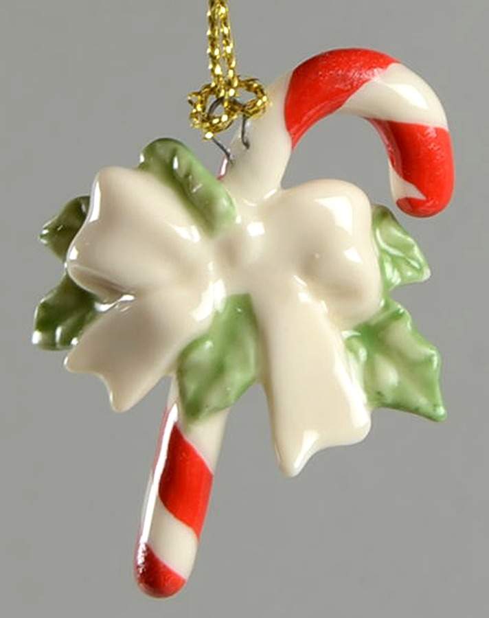 Winter Delights Candycane With Bow - No Box by Lenox-1