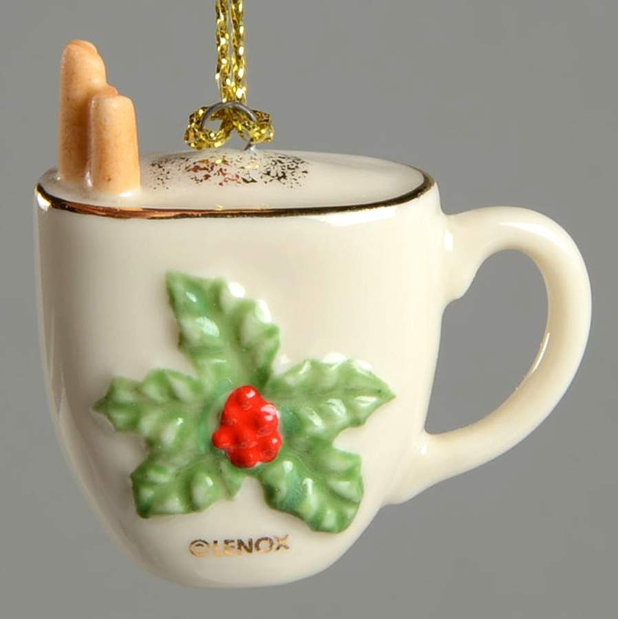 Winter Delights Cup Of Cocoa With Cinnamon Sticks - No Box by Lenox-1
