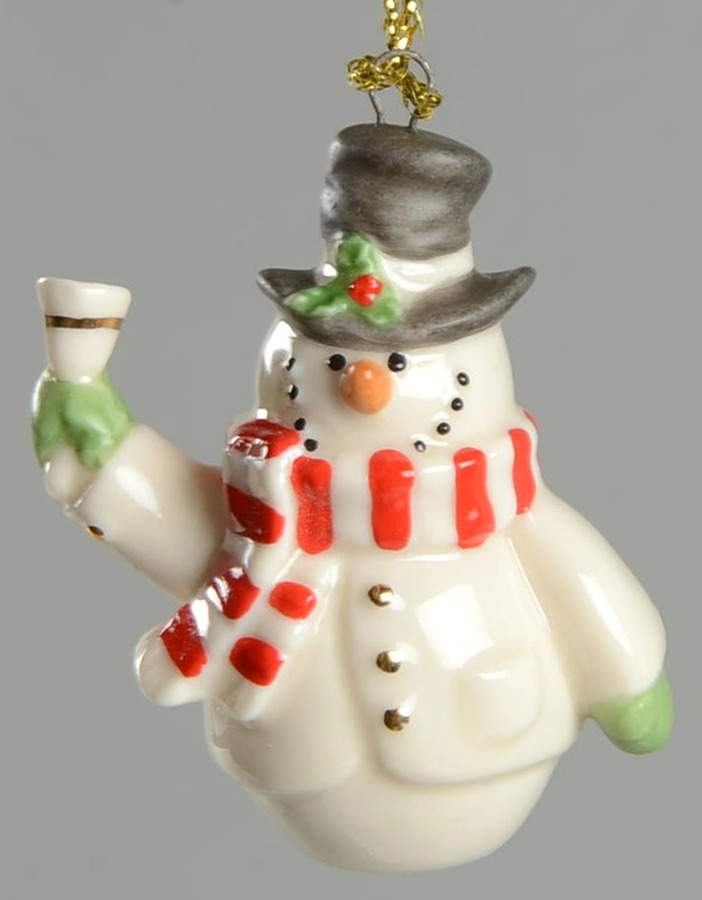 Winter Delights Snowman With Bell - No Box by Lenox-1