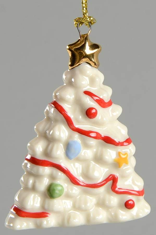 Winter Delights Christmas Tree With Gold Star - No Box by Lenox-1