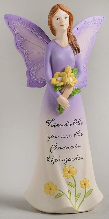 Angel Home Collection Friends Like You Are The Flowers In - Boxed by Lenox-1