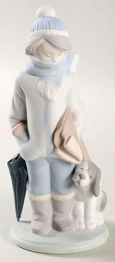 Four Seasons-Children Winter - No Box by Lladro-1