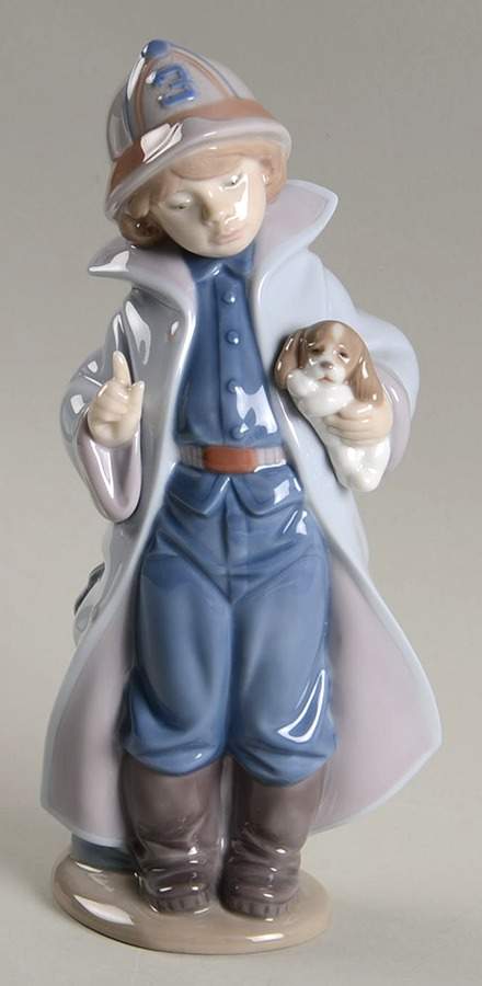 Little Professionals Little Fireman - No Box by Lladro-1