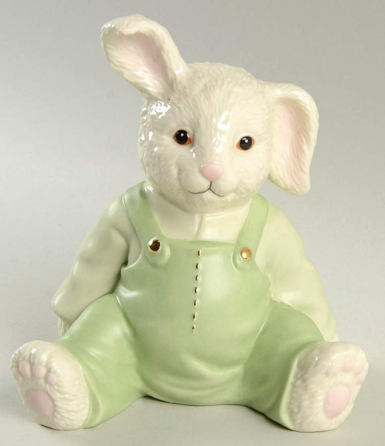 Lenox Banks Boy Bunny Bank - No Box by Lenox-1