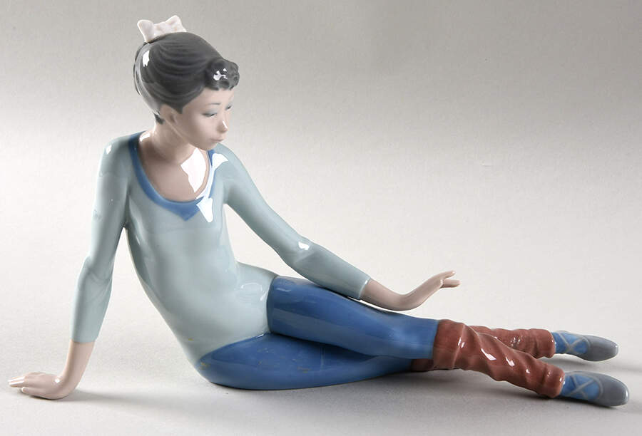 Gymnast Group Aerobics Scissors - Boxed by Lladro-1