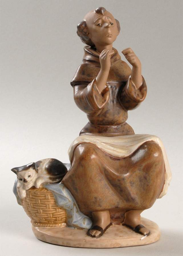 Monks-Gres Prayerful Stitch - No Box by Lladro-1