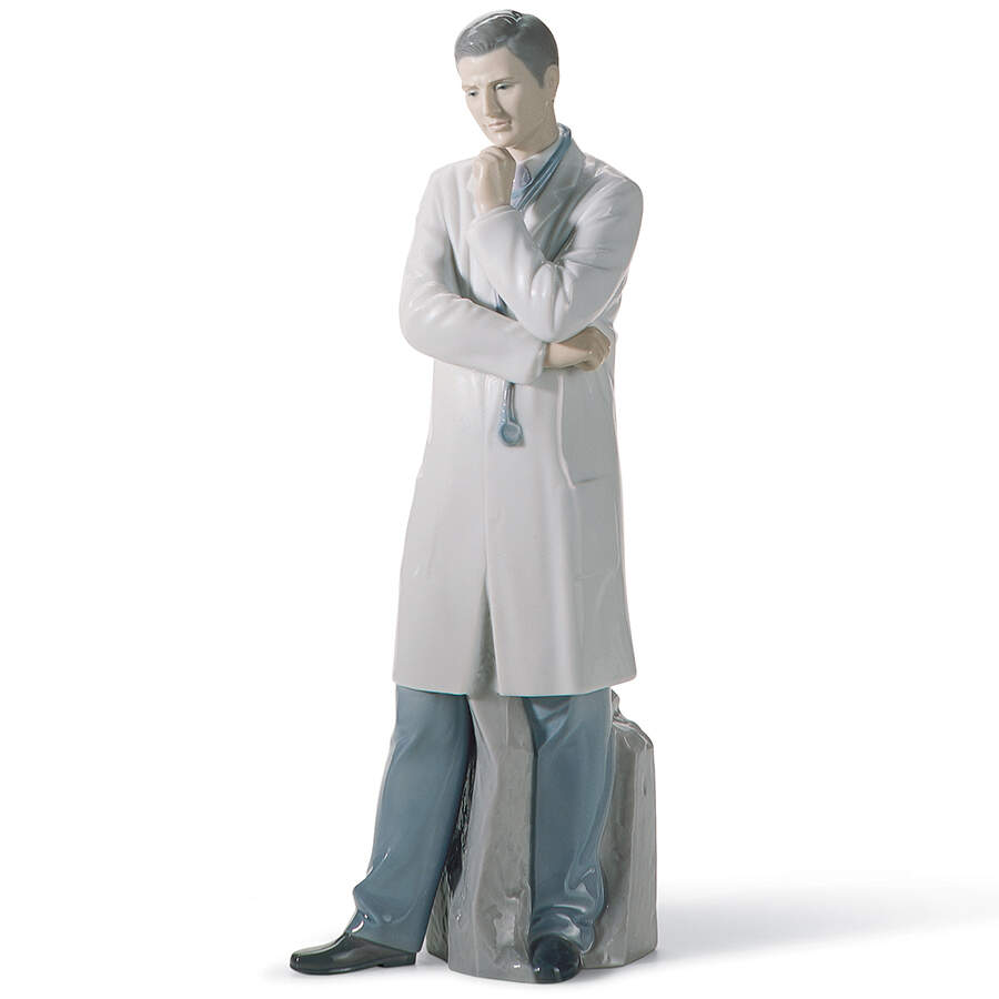 Professionals Male Doctor-Arms Folded - No Box by Lladro-1