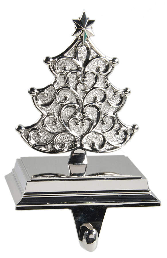 Silver & Scroll Christmas Tree - No Box by Lenox-1